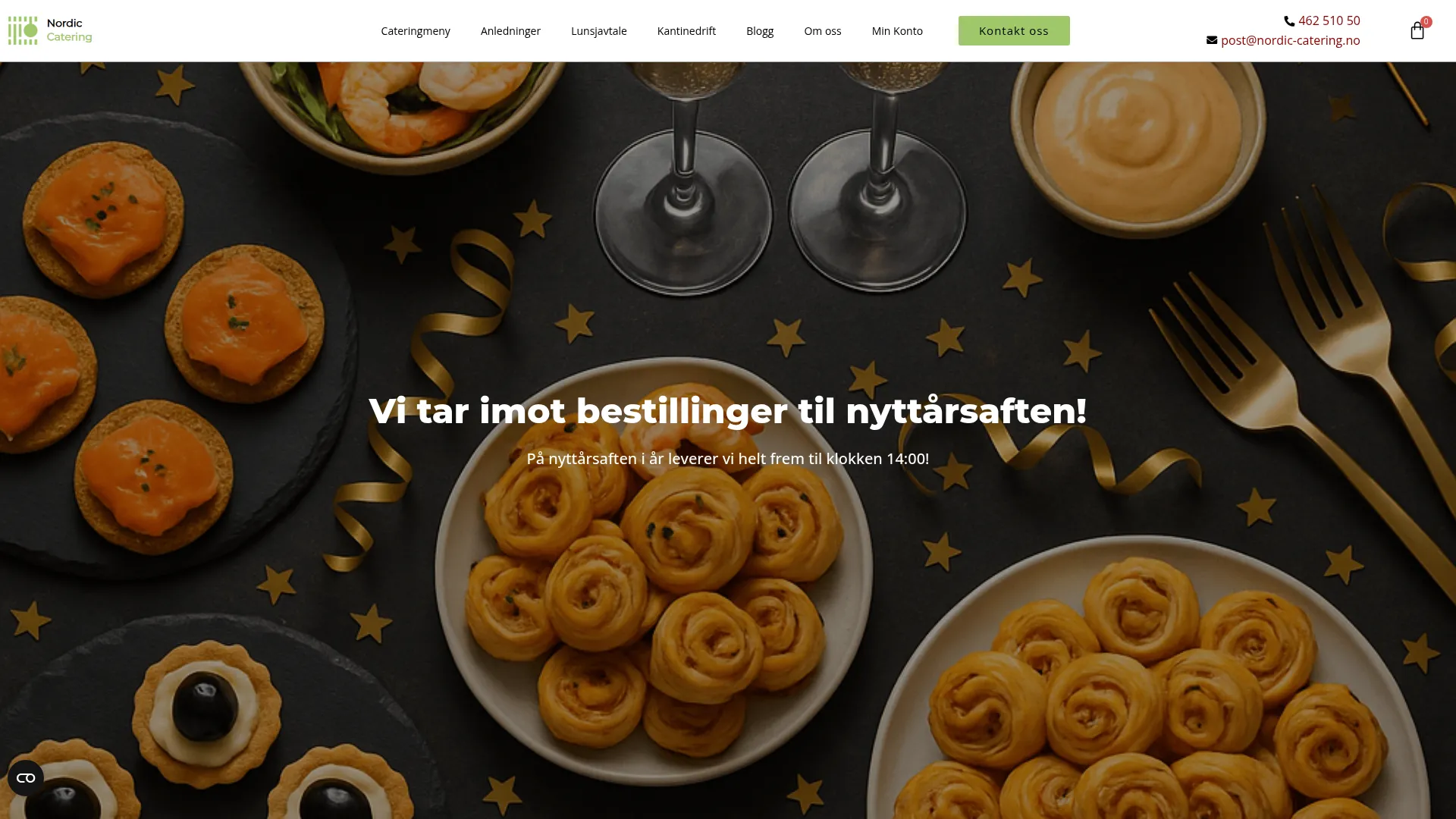 www.nordic-catering.no screenshot