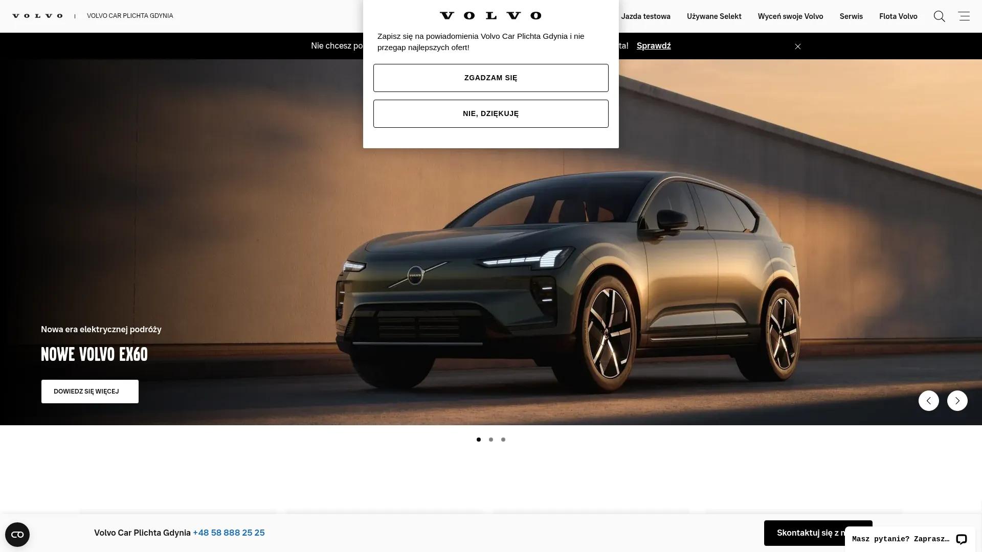 volvocarplichtagdynia.pl screenshot