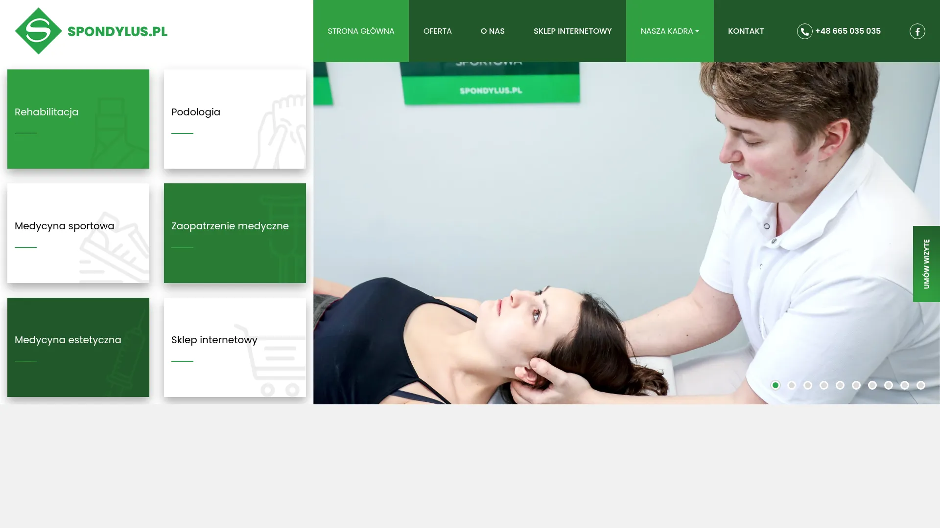 spondylus.pl screenshot
